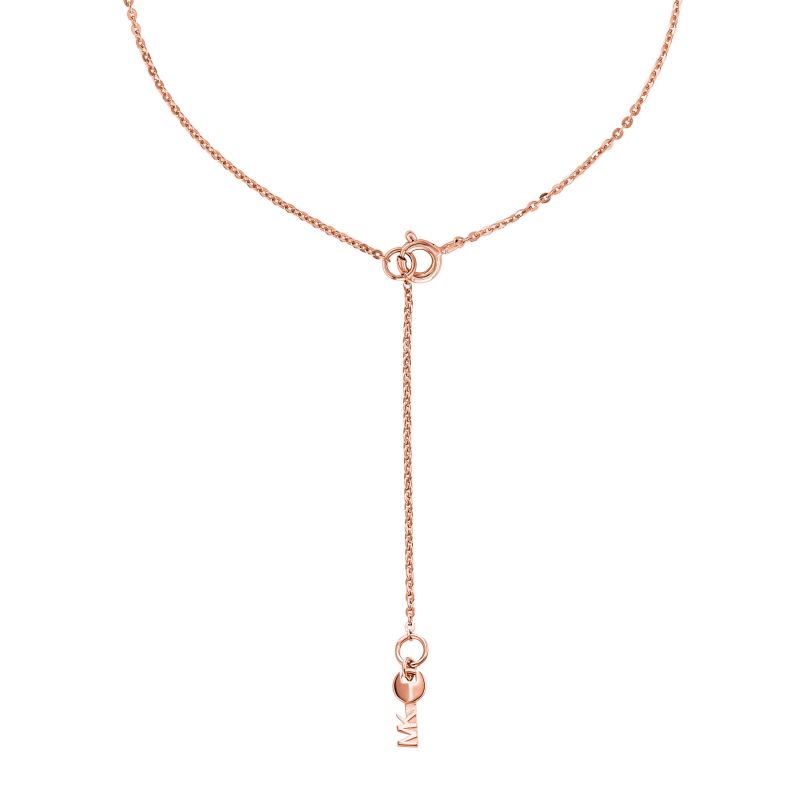 Michael Kors Jewellery-<BR>14k Rose Gold<BR/> Open Heart Pendant Set