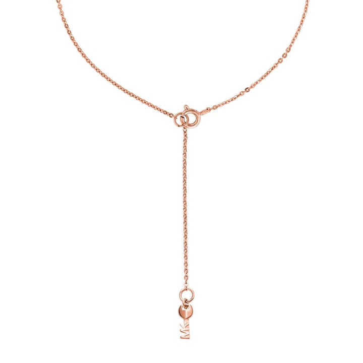 Michael Kors Jewellery-<BR>14k Rose Gold<BR/> Open Heart Pendant Set