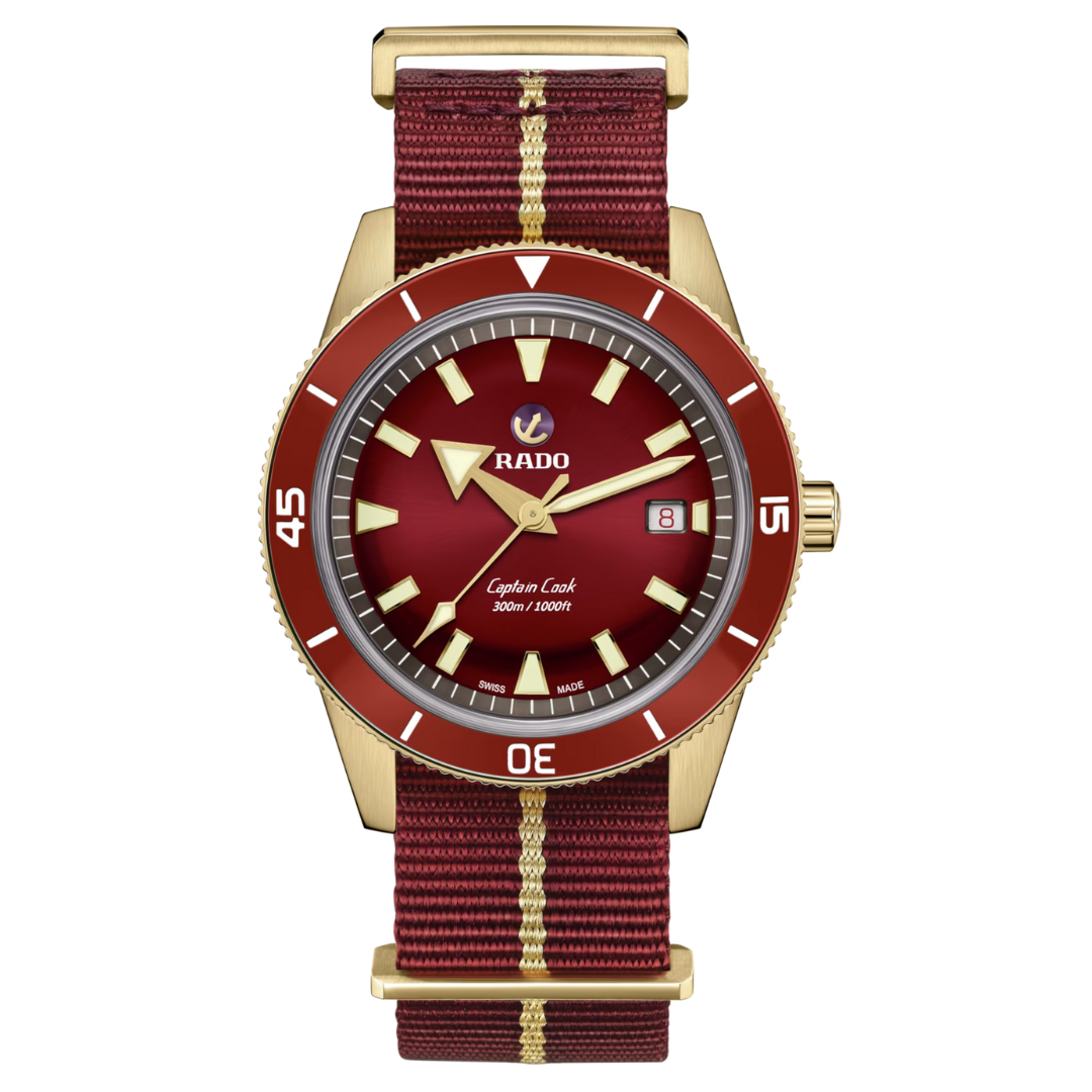 Rado-<BR>Captain Cook Automatic Red<BR/>(R32504407)