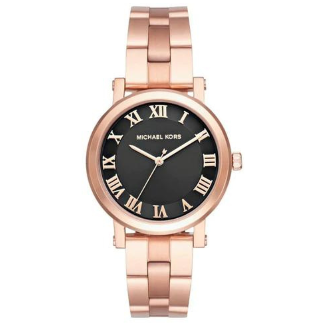 Michael Kors Ladies Norie Rose Gold MK3585 Design Centre Jewellery