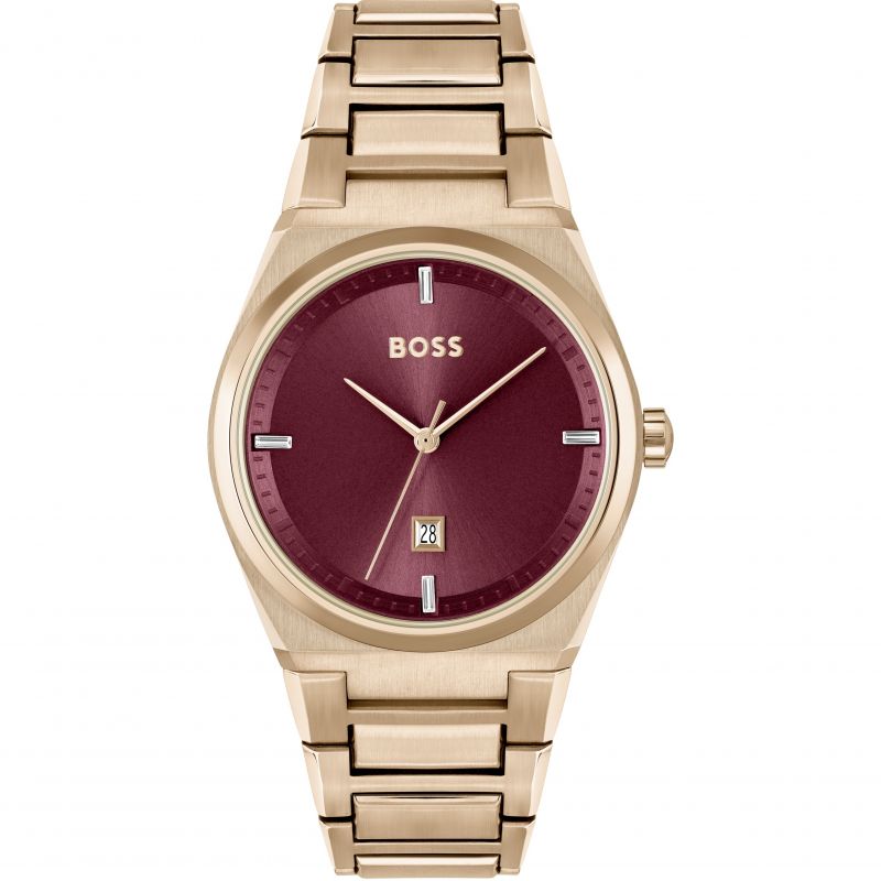Boss Steer Red Dial Ladies Watch 1502671 Design Centre Jewellery