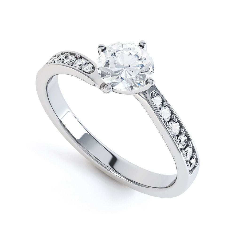 ALICE - 32532M-Diamond Engagement Ring-Design Centre Jewellery