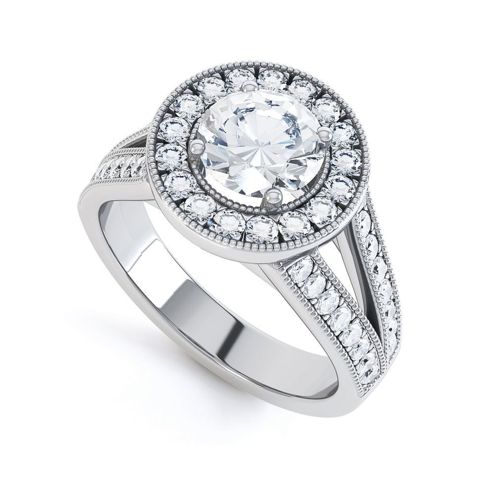 ANGELINA - 35153M-Diamond Engagement Ring-Design Centre Jewellery