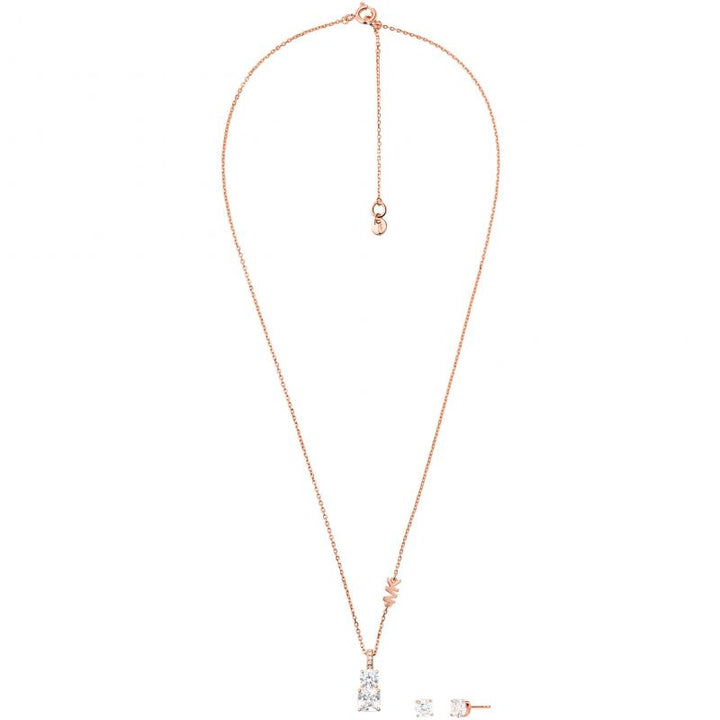 Michael Kors Jewellery-<BR>14k Rose Gold<BR/>Pendant Set