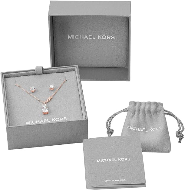 Michael Kors Jewellery-<BR>14k Rose Gold<BR/>Pendant Set