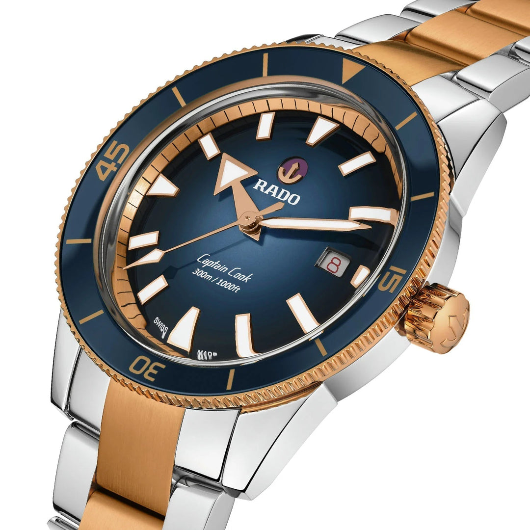 Rado-<BR>Captain Cook Automatic Rose<BR/>(R32137203)