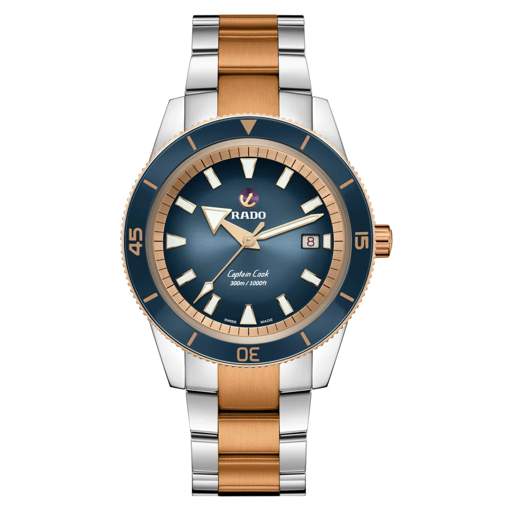 Rado-<BR>Captain Cook Automatic Rose<BR/>(R32137203)