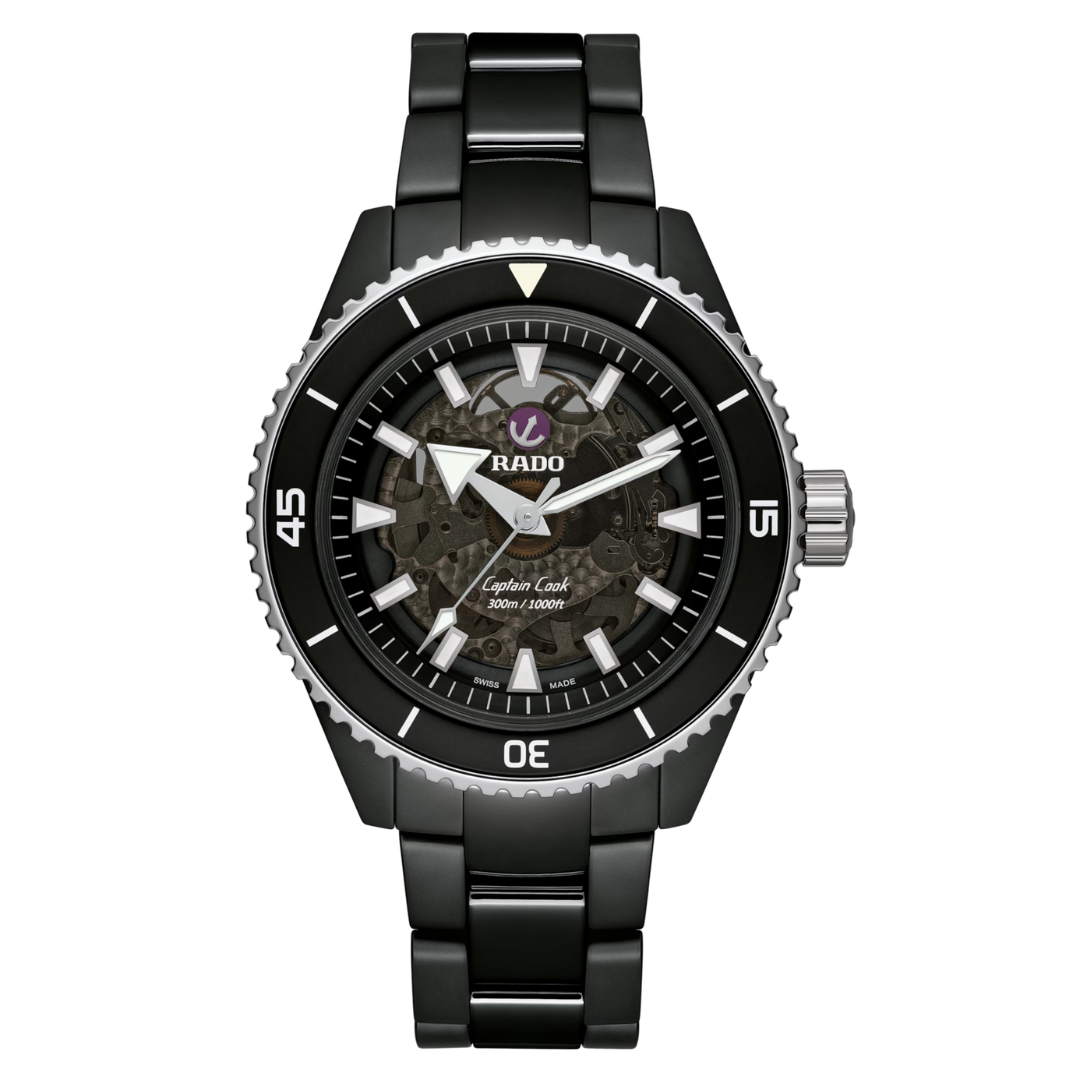 Rado-<BR>Captain Cook High-Tech Ceramic Black<BR/>(R32127152)