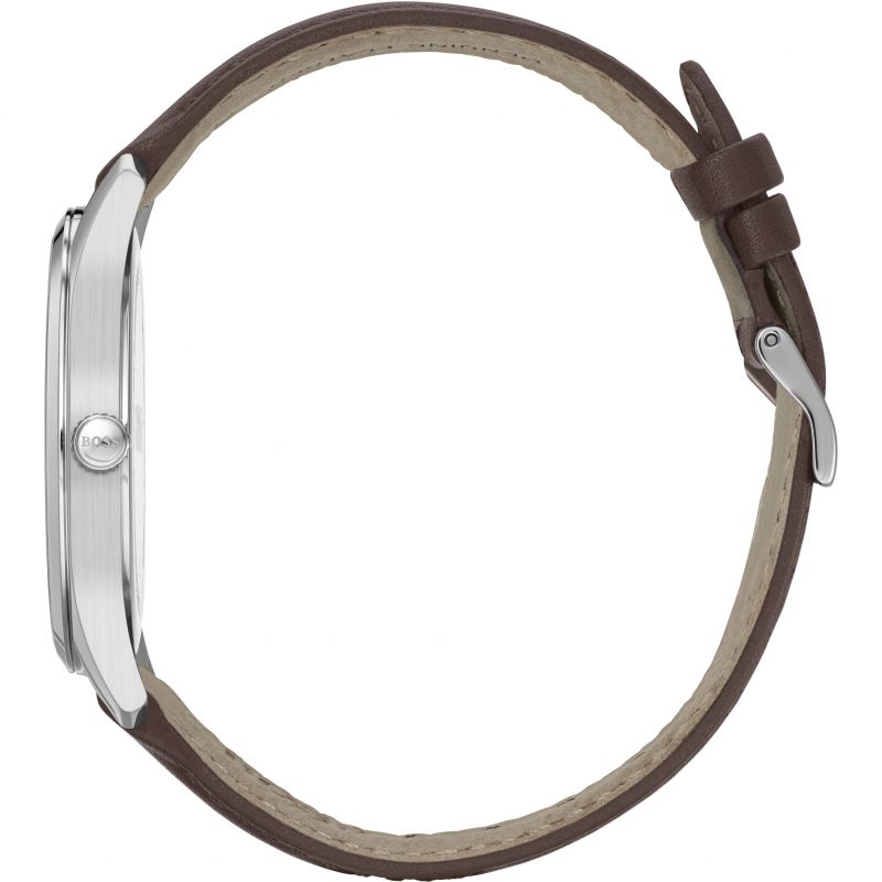 Boss-<BR>Circuit Leather Strap<BR/>(1513728)