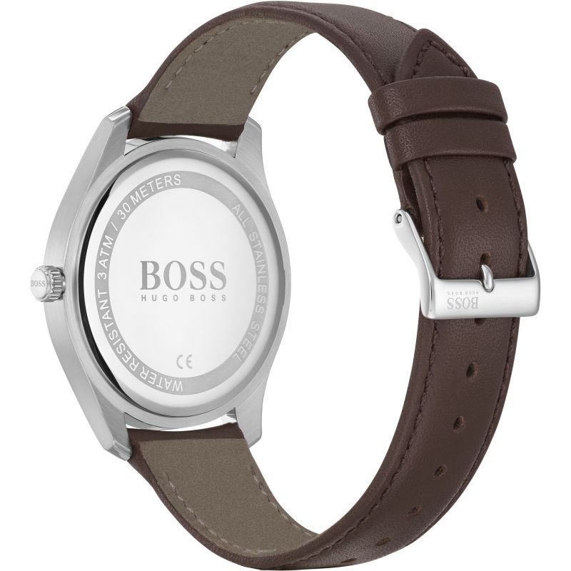 Boss-<BR>Circuit Leather Strap<BR/>(1513728)