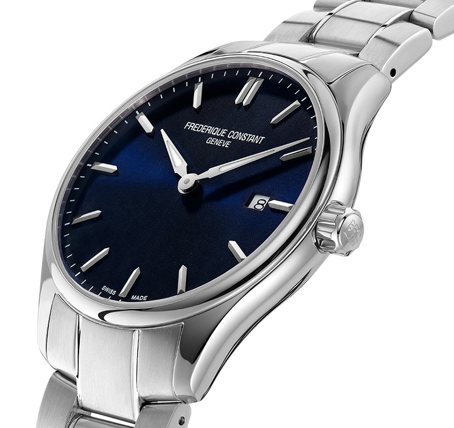 Frederique Constant-<BR>Classic Quartz Blue<BR/>(FC-220NS5B6B)