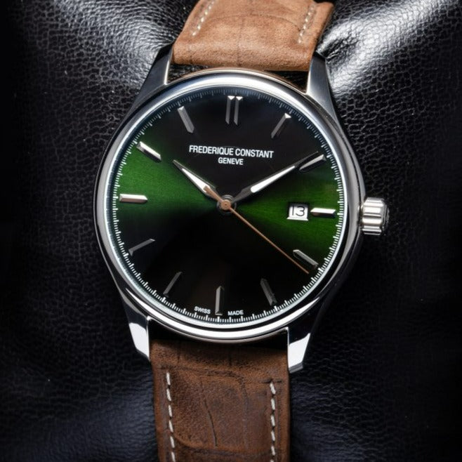 Frederique Constant-<BR>Classic Quartz Green<BR/>(FC-240GRS5B6)