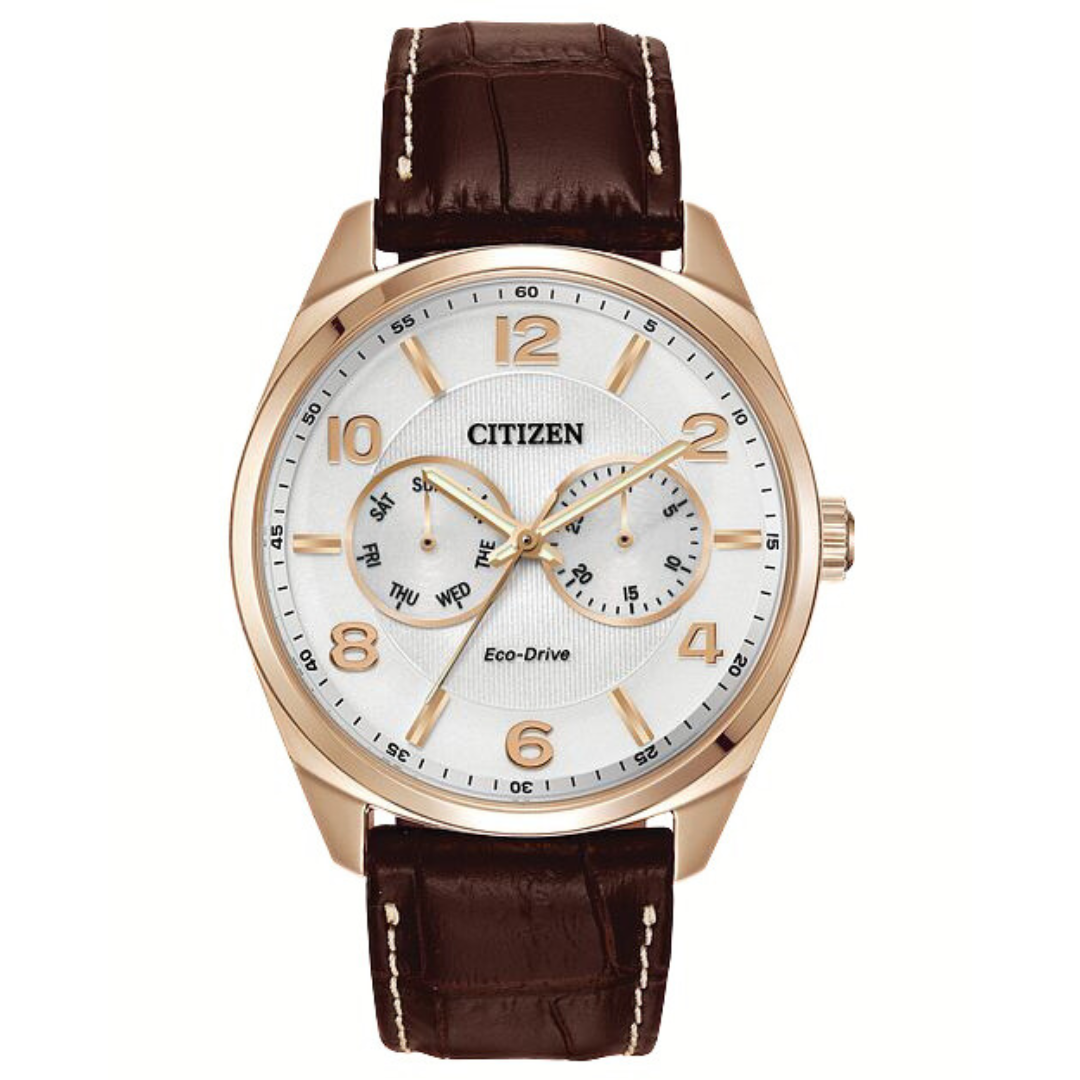 Citizen-<BR>Eco-Drive Leather<BR/>(AO9023-01A)