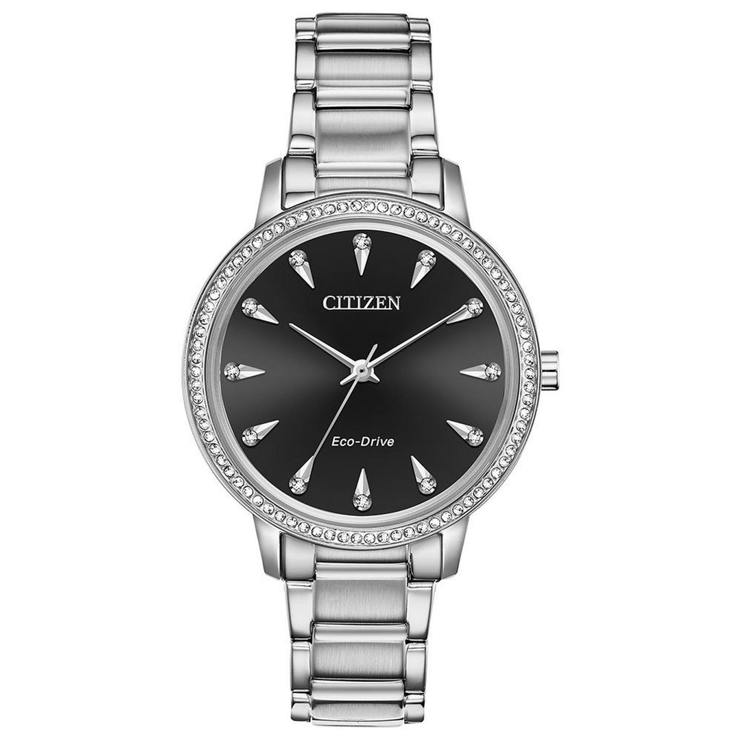 Citizen-<BR>Eco-Drive Silhouette Black<BR/>(FE7040-53E)