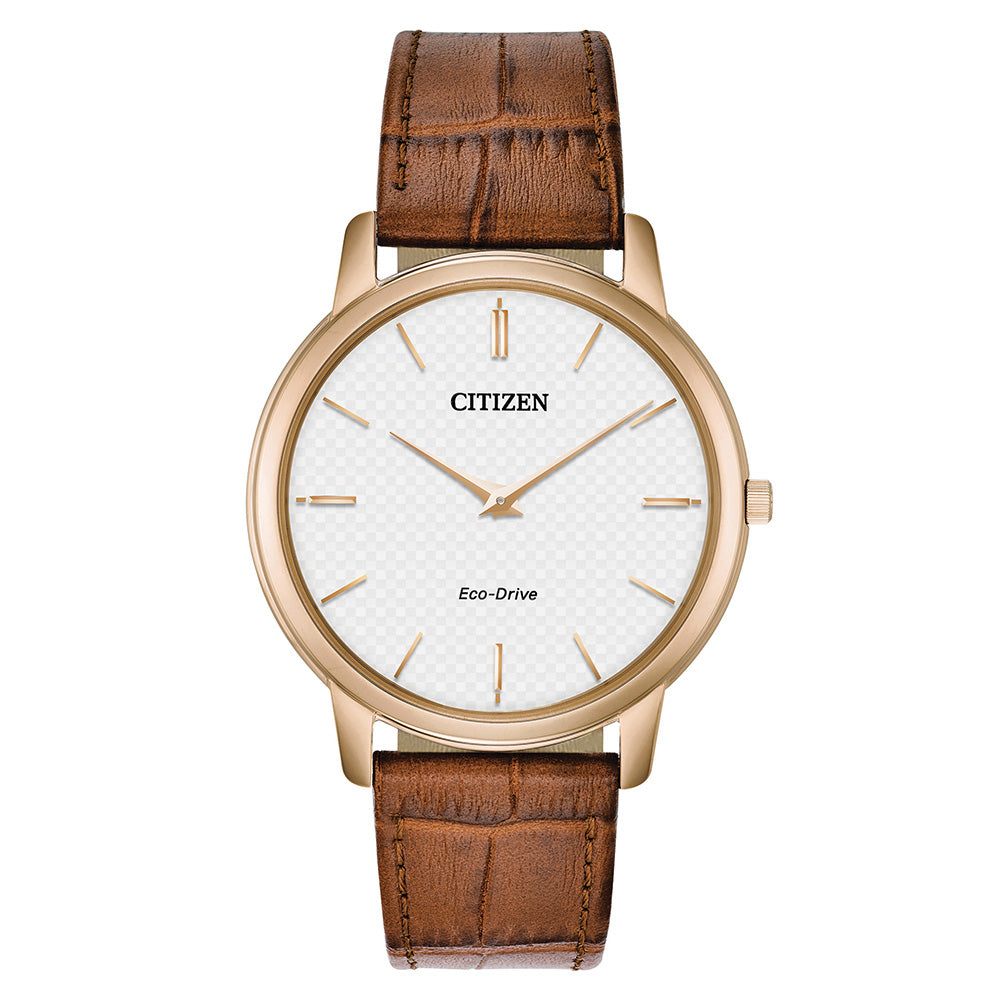 Citizen-<BR>Eco-Drive Stiletto Leather<BR/>(AR1133-15A)