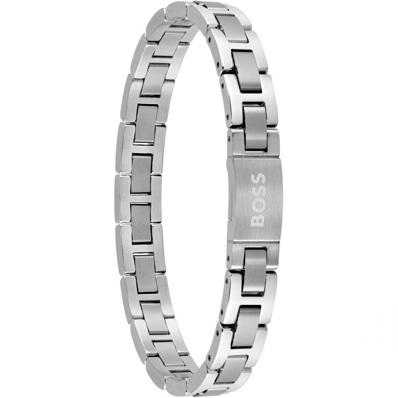 BOSS Jewelry Armband mit Knebelverschluss für Herren Kollektion METAL LINK ESSENTIALS - 1580055 BOSS Jewelry Armband mit Knebelverschluss für Herren Kollektion METAL LINK ESSENTIALS - 1580055