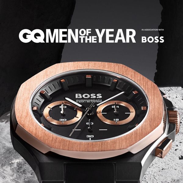 <BR>GQ Taper Black Chronograph<BR/>(1514090)-Boss-Design Centre Jewellery