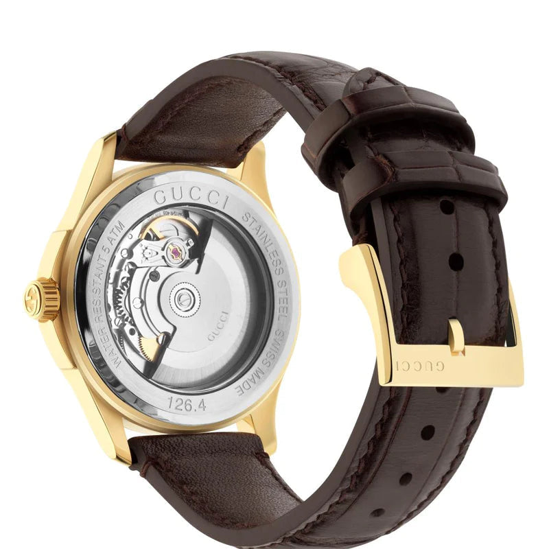 Gucci-<BR>Gucci G-Timeless Leather Strap<BR/>(YA126470)