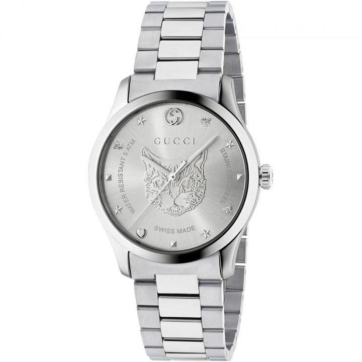 Gucci-<BR>Gucci G-Timeless Mystic Cat Silver<BR/>(YA1264095)