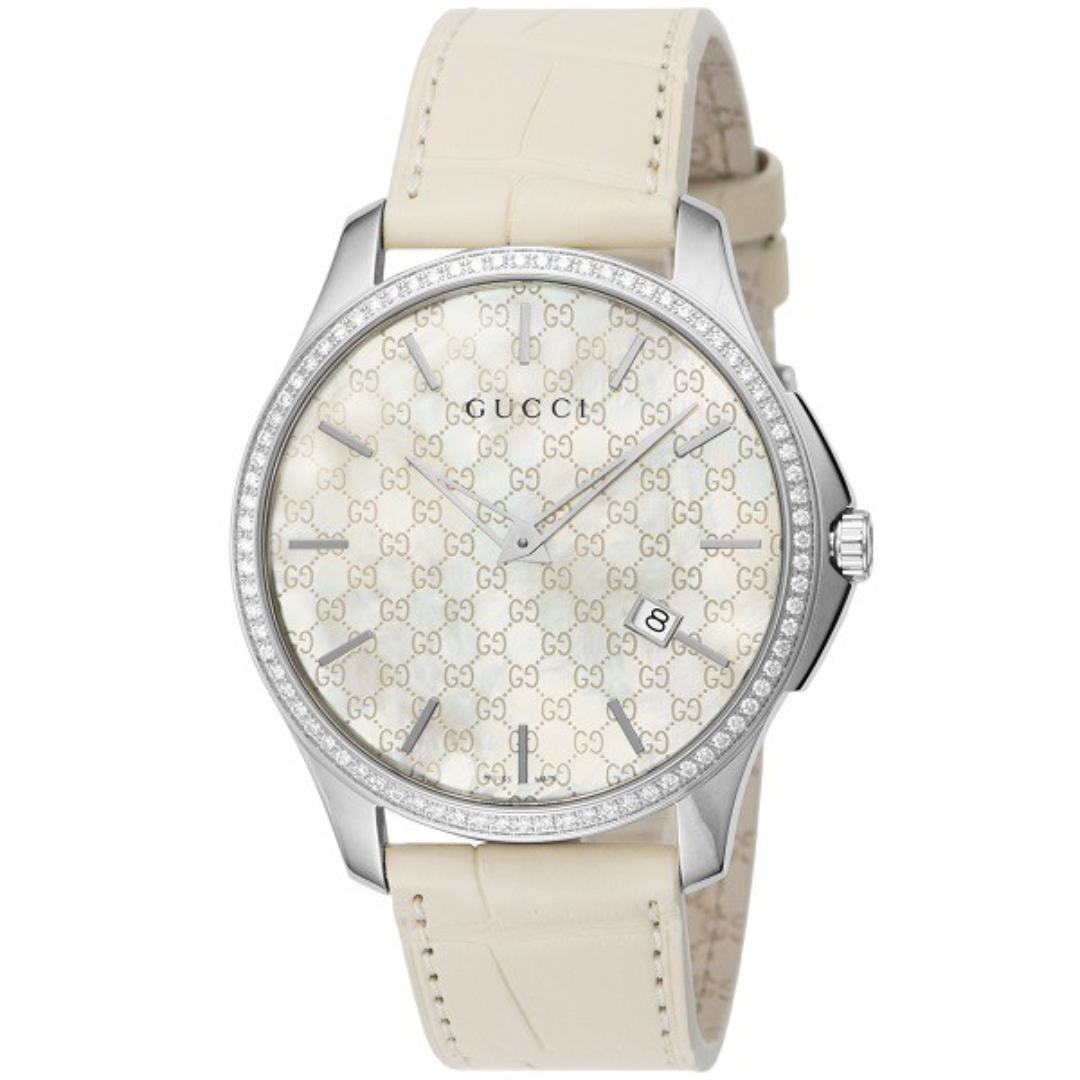 Gucci-<BR>Gucci G-Timeless White Diamond<BR/>(YA126306)