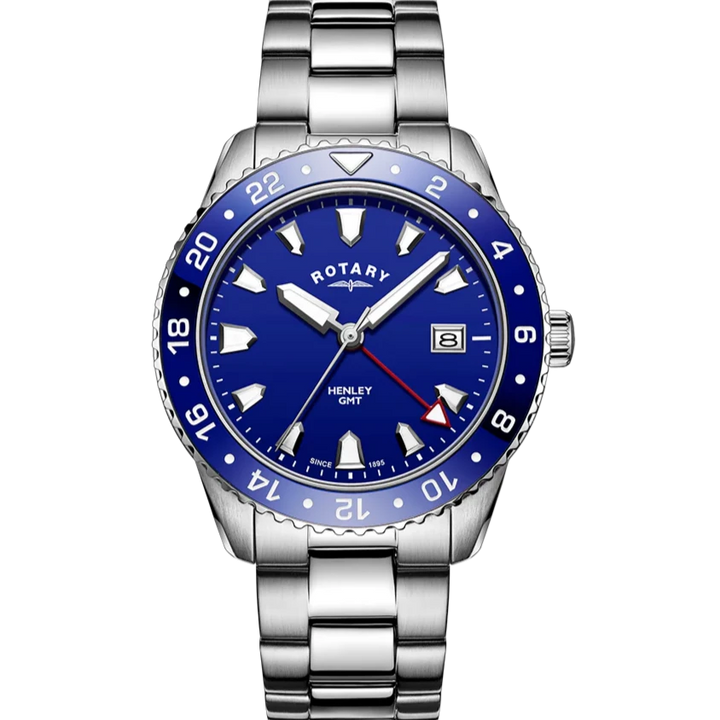 Rotary-<BR>Henley GMT Blue<BR/>(GB05108/05)