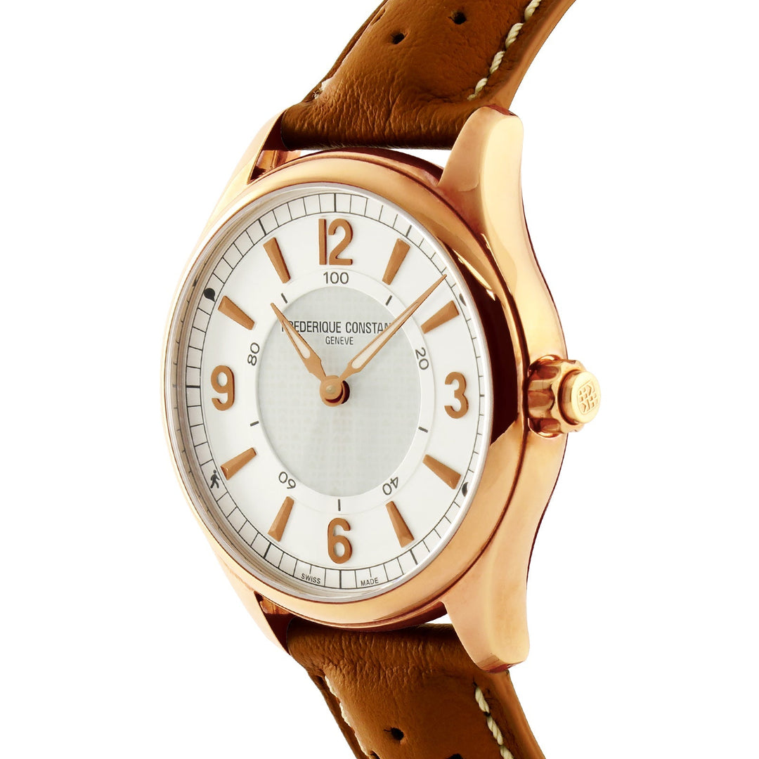 Frederique Constant-<BR>Horological Leather Smartwatch<BR/>(FC-282AS5B4)