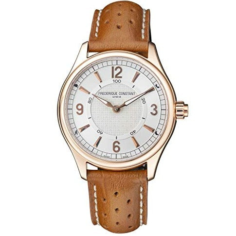 Frederique Constant-<BR>Horological Leather Smartwatch<BR/>(FC-282AS5B4)