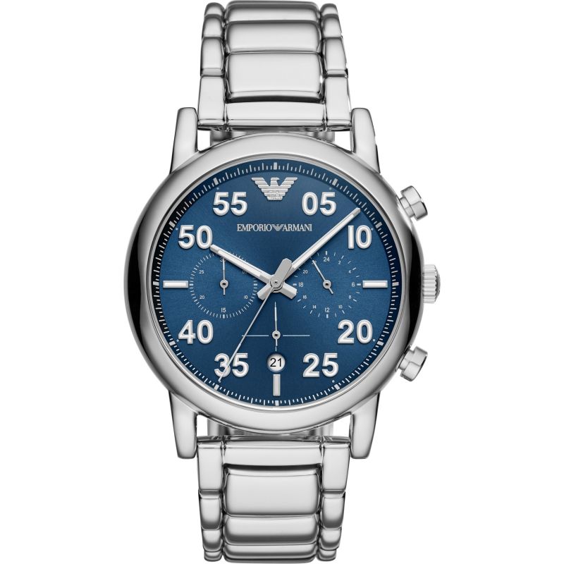 Emporio Armani-<BR>Luigi Chronograph Blue<BR/>(AR11132)