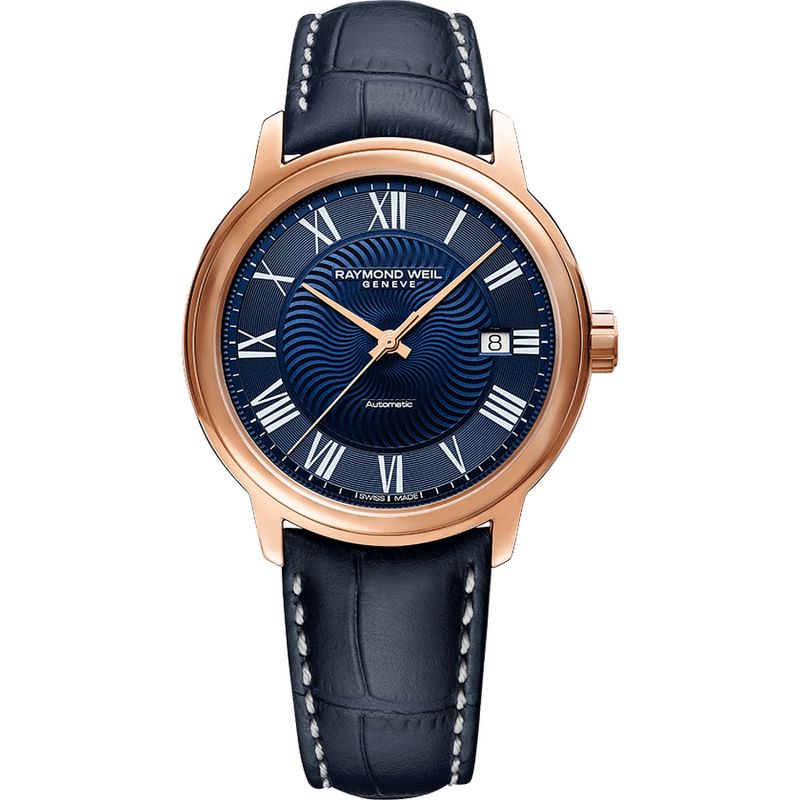 Raymond Weil-<BR>Maestro Blues Automatic<BR/>(2237-PC5-00508)