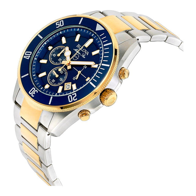 Bulova Marine Star Chronograph Blue (98B230) – Design Centre Jewellery