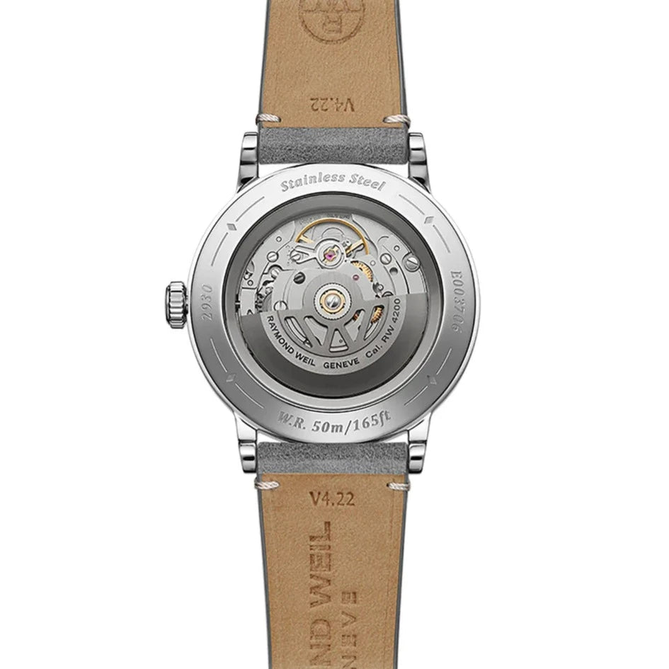 Raymond Weil-<BR>Millesime Silver Automatic<BR/>(2930-STC-65001)-Design Centre Jewellery