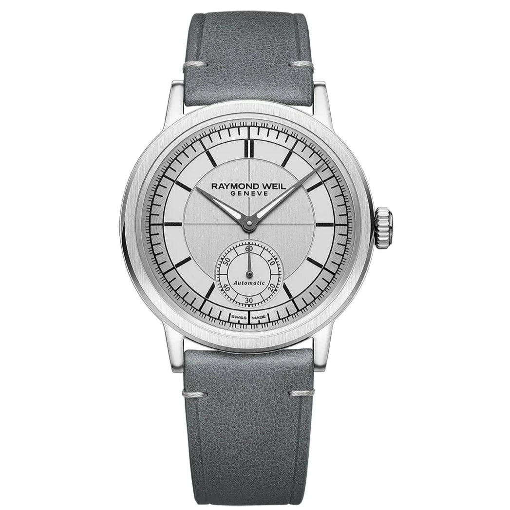 Raymond Weil-<BR>Millesime Silver Automatic<BR/>(2930-STC-65001)-Design Centre Jewellery