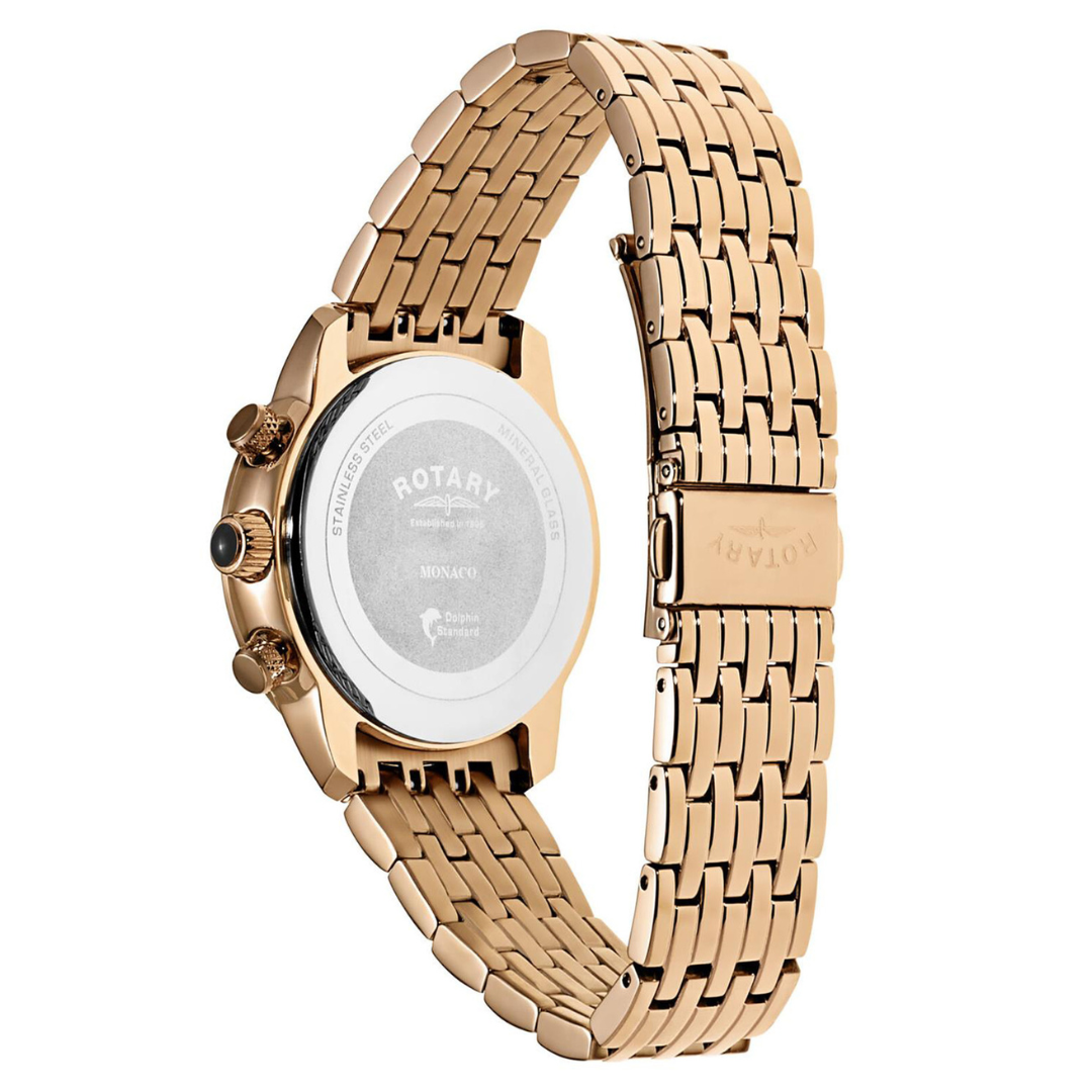 Rotary Monaco Rose Gold GB02879 05 Design Centre Jewellery
