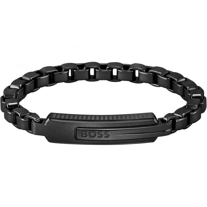 Boss-<BR>Orlado Black Chain Bracelet<BR/>(1580358M)