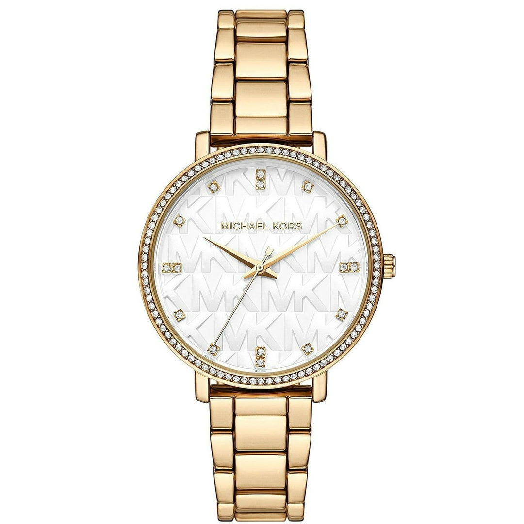 Michael Kors-<BR>Pyper Three Hand Gold<BR/>(MK4666)