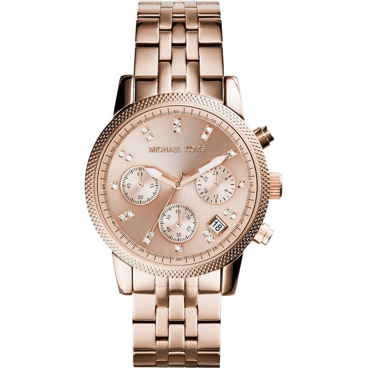 Michael Kors-<BR>Ritz Chronograph Rose<BR/>(MK6077)