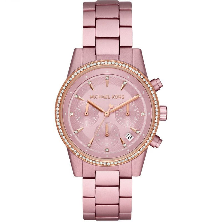 Michael Kors-<BR>Ritz Pink Chronograph<BR/>(MK6753)