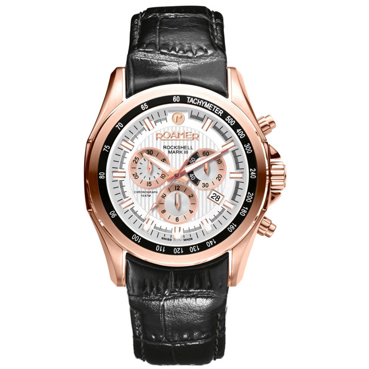 Roamer-<BR>Rockshell Mark III Chrono Rose<BR/>(220837 49 25 02)