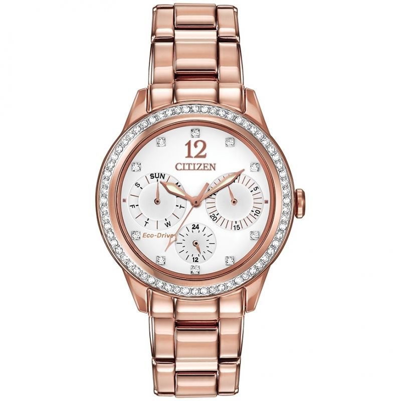 Citizen-<BR>Silhouette Crystal Rose Tone<BR/>(FD2013-50A)
