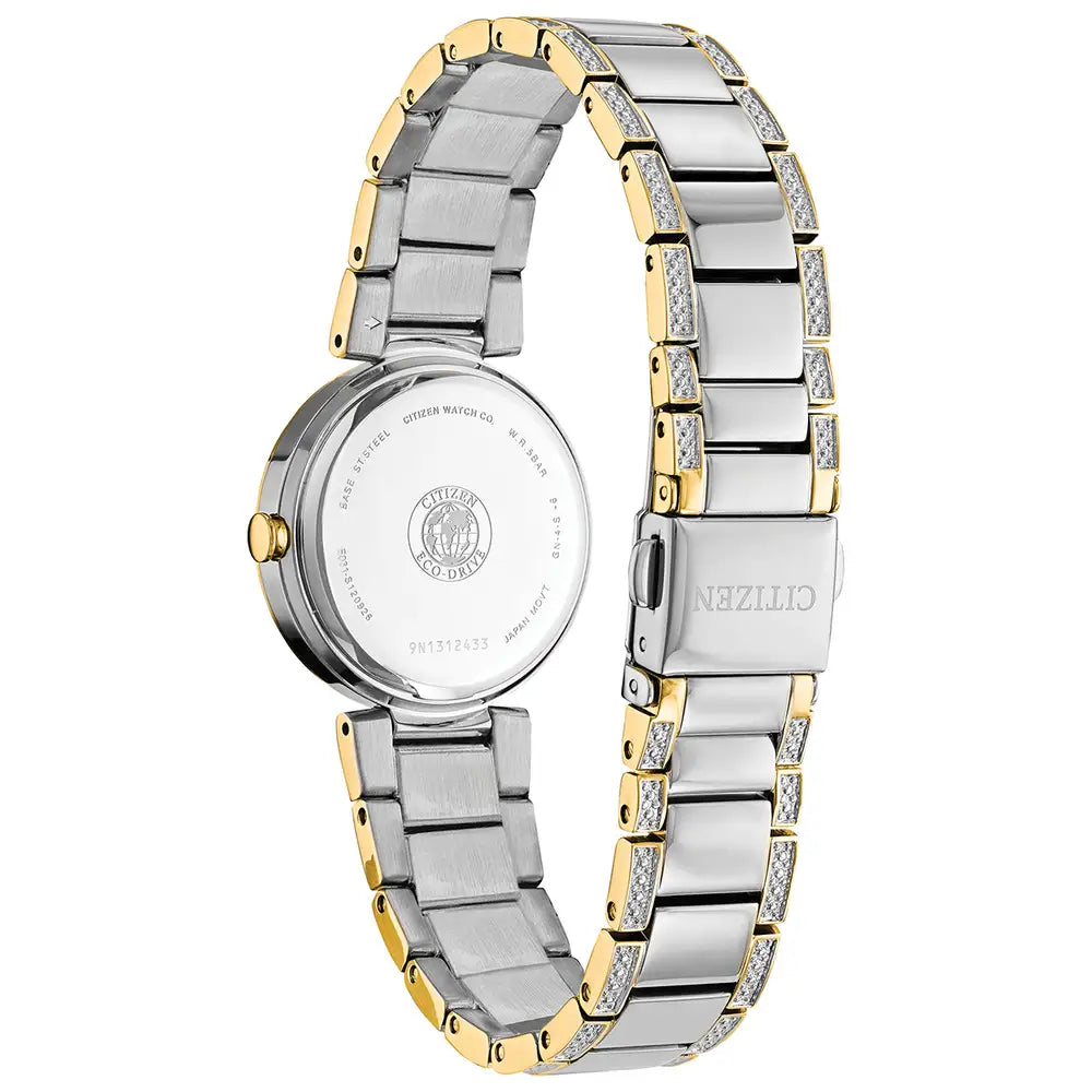 Citizen-<BR>Silhouette Crystal Two Tone<BR/>(EM0844-58D)