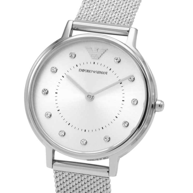 Emporio Armani-<BR>Stainless Steel Mesh<BR/>(AR11128)