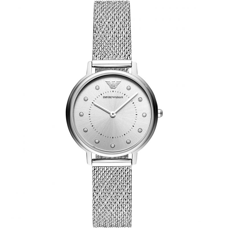 Emporio Armani-<BR>Stainless Steel Mesh<BR/>(AR11128)