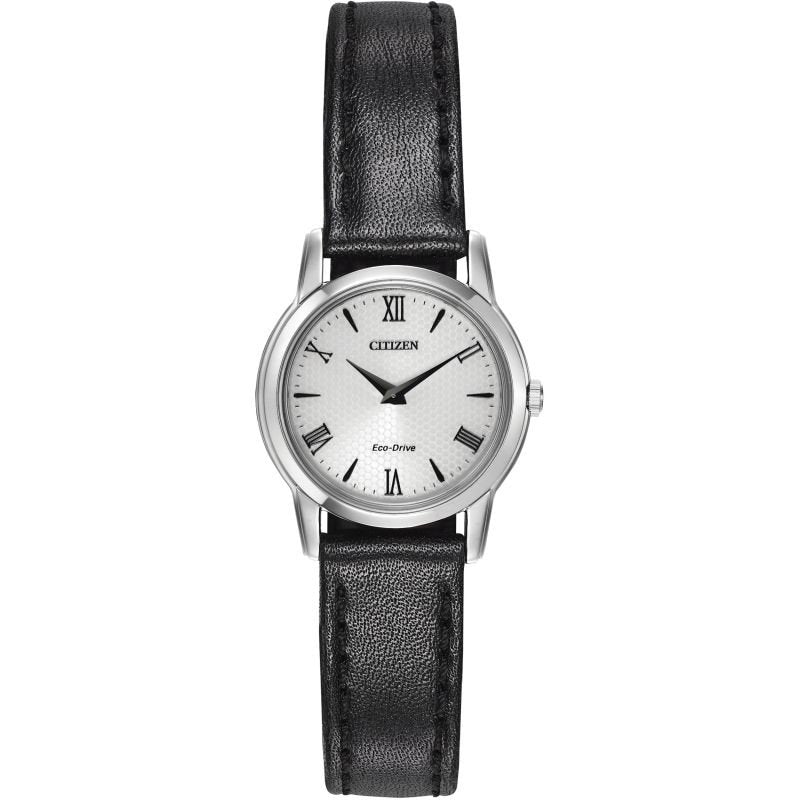 Citizen-<BR>Stiletto Black Leather<BR/>(EG3040-09A)