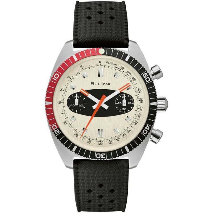 Bulova-<BR>Surfboard Silicone Chronograph<BR/>(98A252)