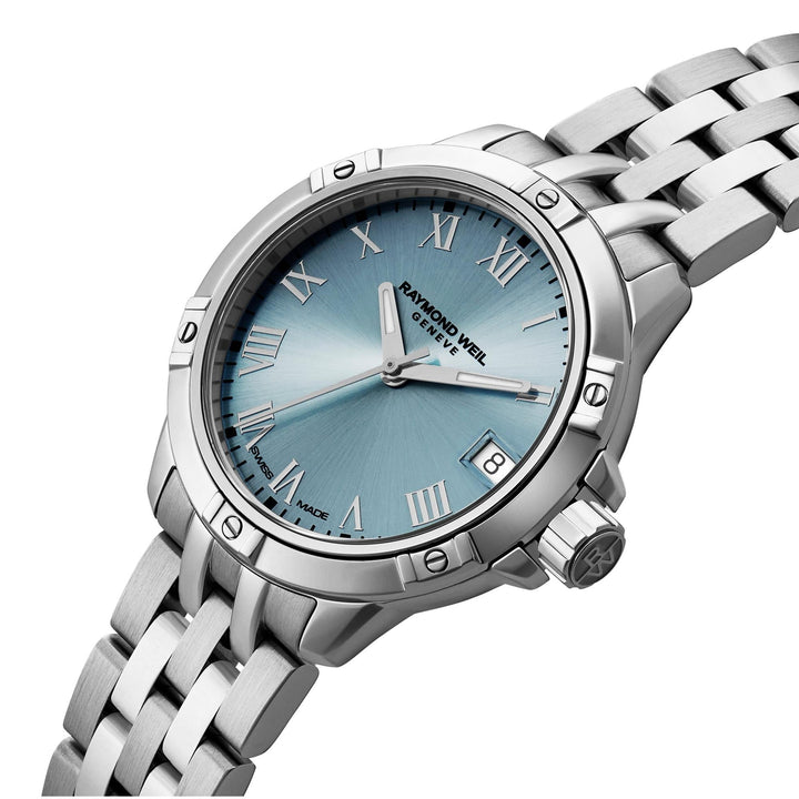 Raymond Weil-<BR>Tango Blue Quartz<BR/>(5960-ST-00500)