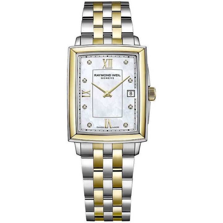 Raymond Weil-<BR>Toccata Rectangular Two-Tone<BR/>(5925-SPS-00995)
