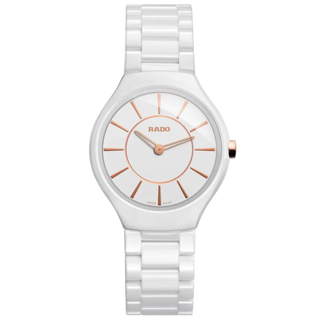 Rado-<BR>True Thinline White<BR/>(R27958102)