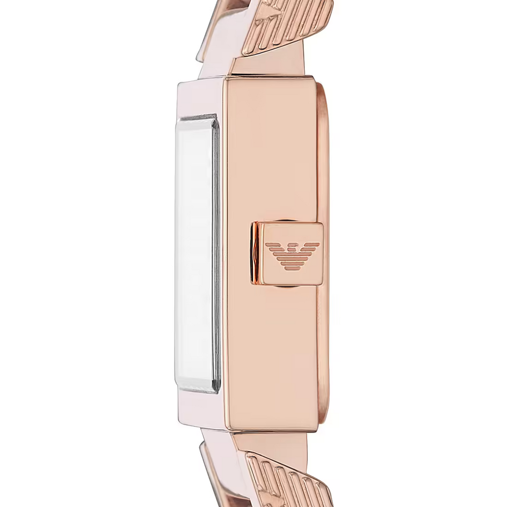 Emporio Armani-<BR>Valentina Square Pink Leather<BR/>(AR11279)