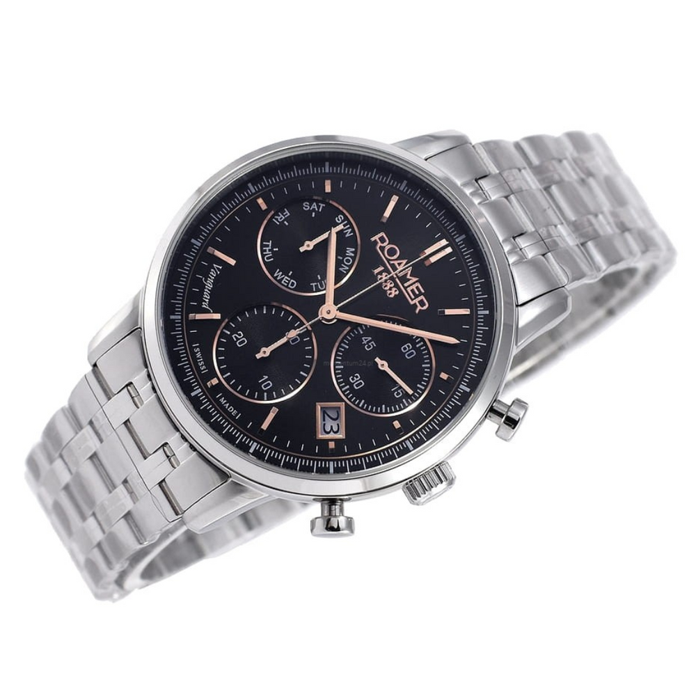 Roamer-<BR>Vanguard Chrono II Black<BR/>(975819 41 45 90)