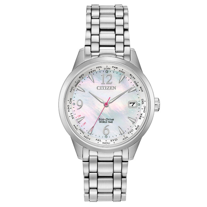 Citizen-<BR>World Time Perpetual Steel<BR/>(FC8000-55D)